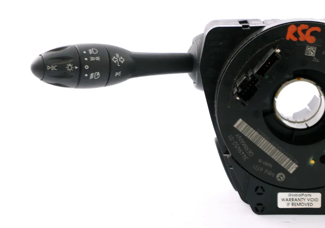 DSC Commutateur colonne direction Anneau de tige pour Mini Cooper R55 R56 à propos du numéro de pièce 3449452 Mini Cooper R55 R56 DSC Commutateur colonne direction Anneau de tige - SKU 3449452 - Numéro de pièce 3449452