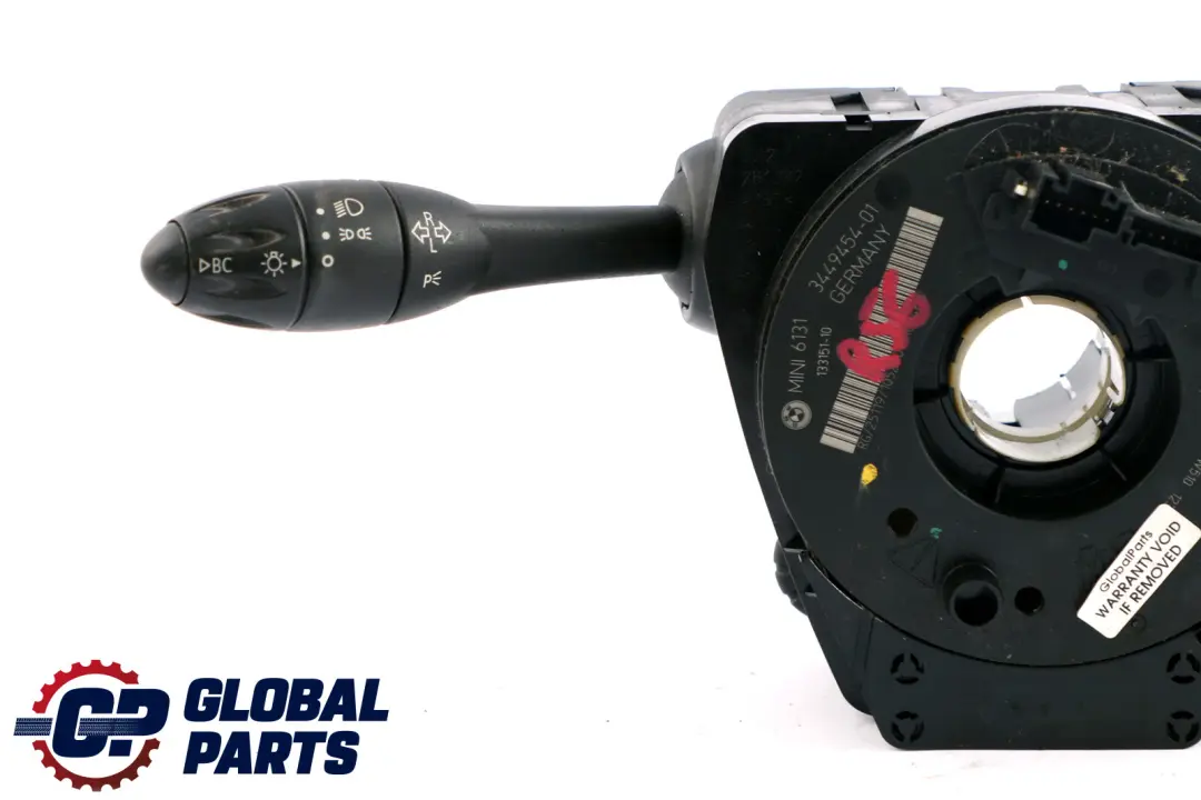 Unite interrupteurs colonne de direction pour Mini Cooper R56 à propos du numéro de pièce 3449454 Mini Cooper R56 Unite interrupteurs colonne de direction - SKU 3449454 - Numéro de pièce 3449454