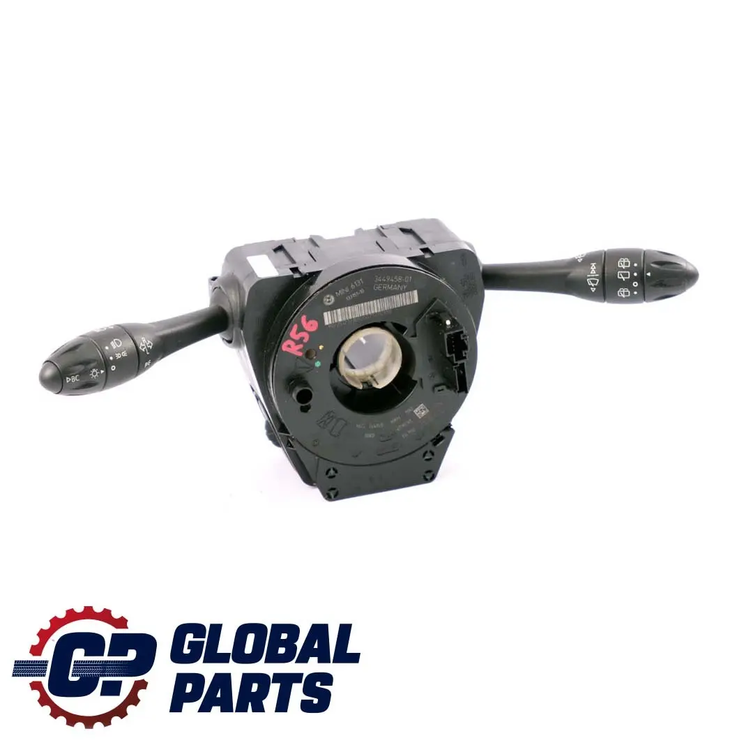 Switch Cluster Steering Column Stalk Wiper Slip to BMW Mini Cooper R56 with Part number 3449458 BMW Mini Cooper R56 Switch Cluster Steering Column Stalk Wiper Slip - SKU 3449458 - Part number 3449458
