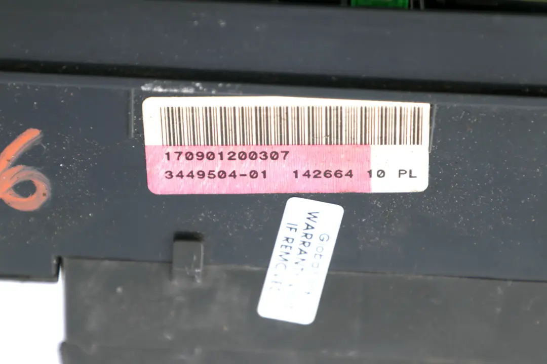 Electrical System Fuse Distribution Box to Mini Cooper One R55 R56 with Part number 3449504 Mini Cooper One R55 R56 Electrical System Fuse Distribution Box - SKU 3449504 - Part number 3449504