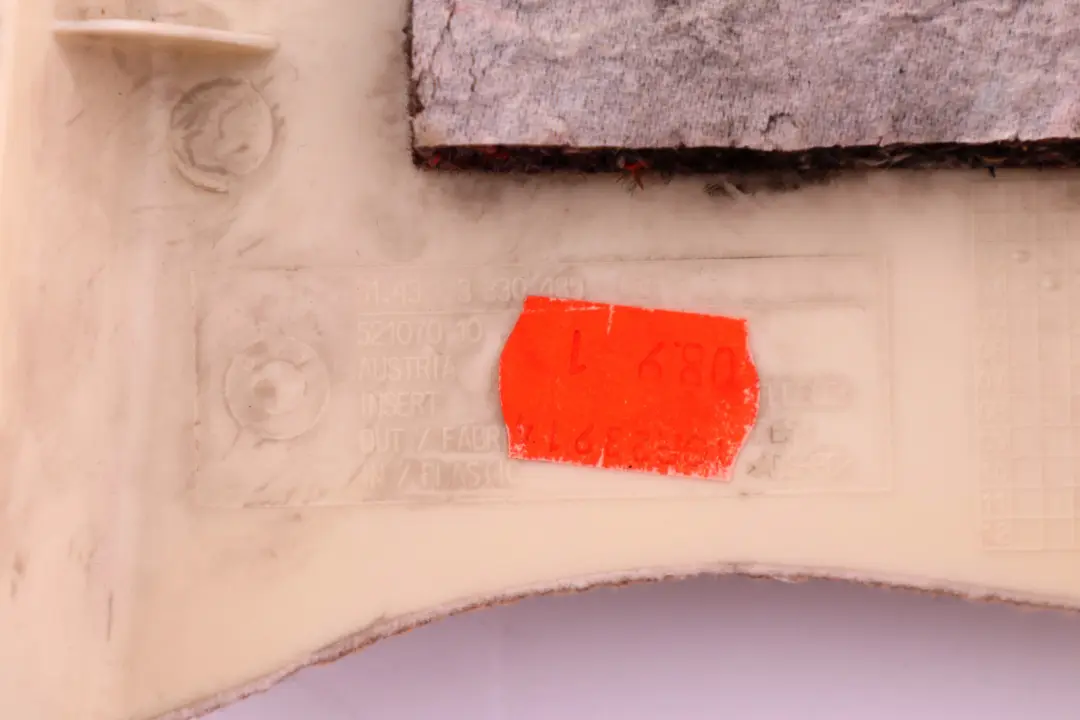 BMW X3 Series E83 Column C Cover Sandbeige Beige Rear Left Side N/S 3330489 - SKU 3449957 - Part number 3449957