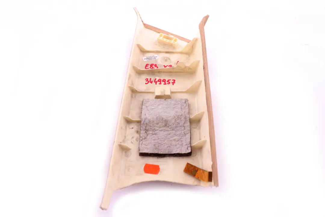 BMW X3 Series E83 Column C Cover Sandbeige Beige Rear Left Side N/S 3330489 - SKU 3449957 - Part number 3449957