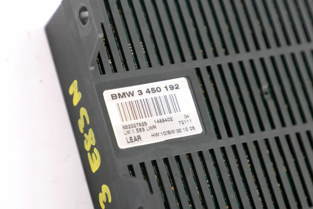BMW X3 Series E83 LCI Light Module Control Unit ECU Lights LM II LWR - SKU 3450192 - Part number 3450192