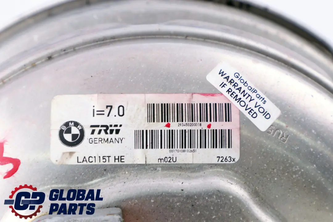 BMW X3 E83 Servocomando Freno Cilindro Maestro Automatico - SKU 3450200 - Numero di parte 3450200