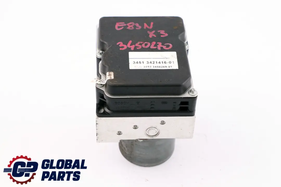 BMW X3 Series E83 LCI ABS DXC DSC Hydro Braking Unit Pump 3421416 - SKU 3450270 - Part number 3450270