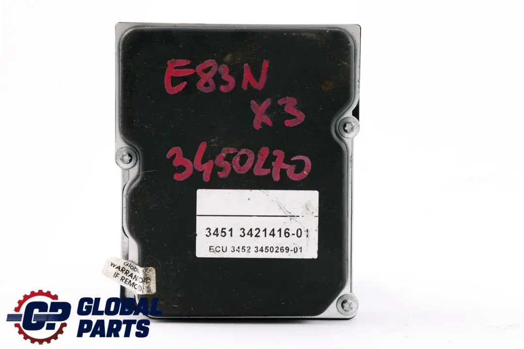 BMW X3 E83 ABS Dxc Dsc Pompa Hydroaggregat Centralina 3421416 - SKU 3450270 - Numero di parte 3450270