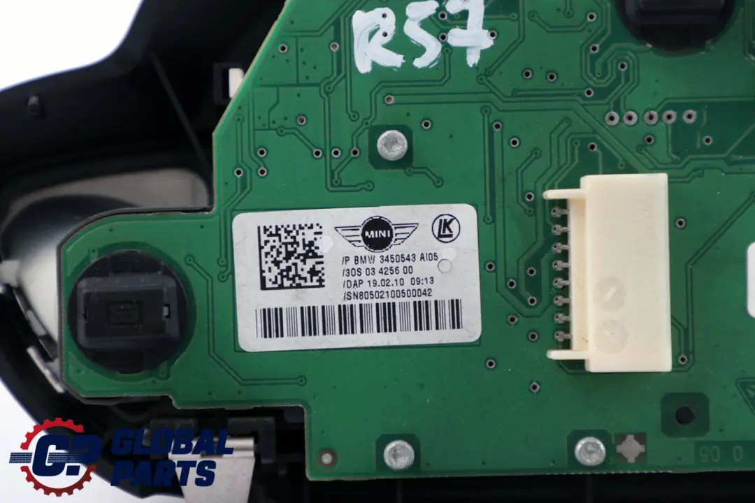 Mini Cooper R57 R57N LCI Techo Unidad Operativa Interruptor De Luz - SKU 3450543 - Número de pieza 3450543