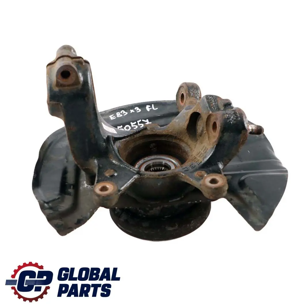 BMW X3 E83 Front Left Suspension N/S Wheel Carrier Knuckle Hub 3450557