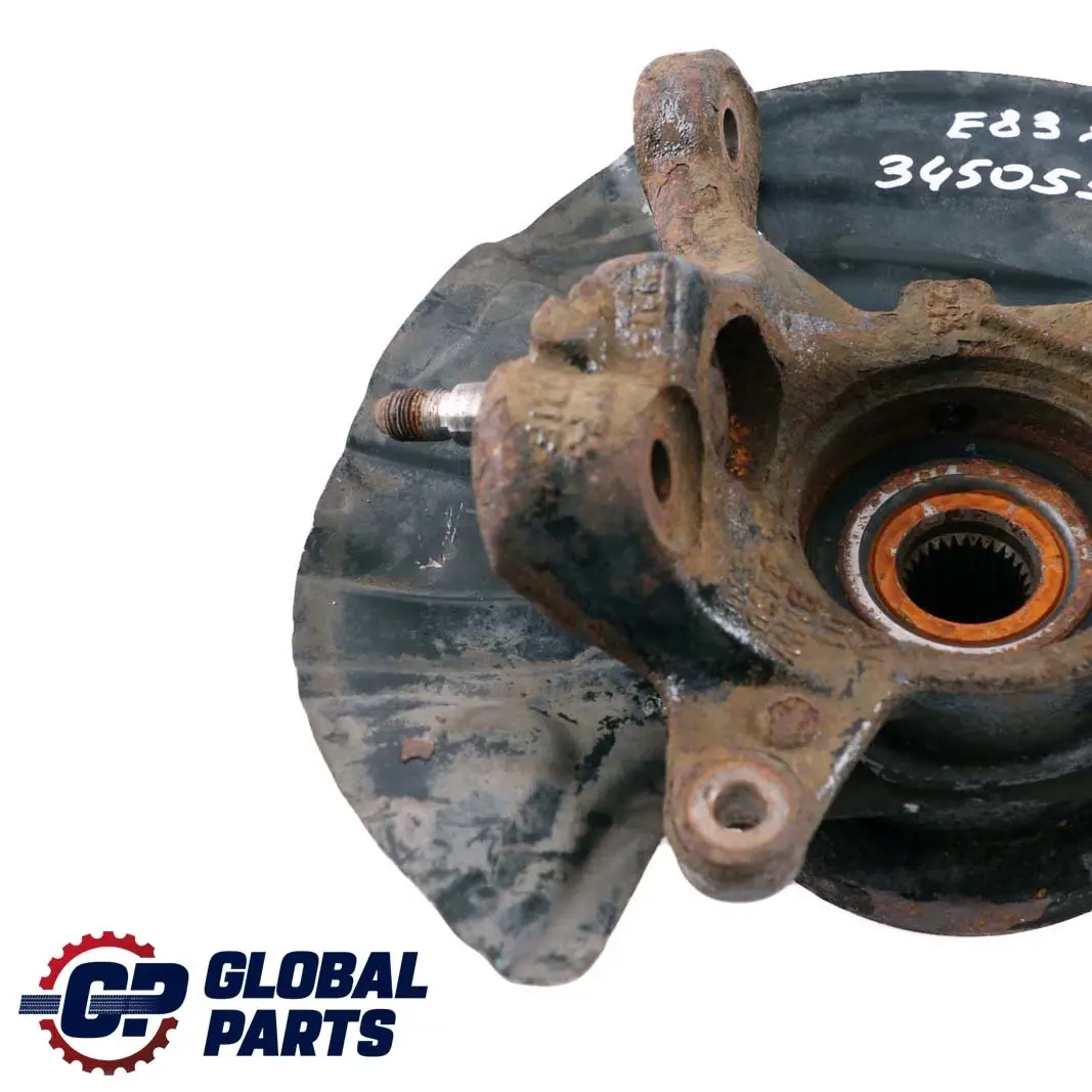 BMW X3 Series E83 Front Right Suspension O/S Wheel Carrier Knuckle Hub - SKU 3450558-1 - Part number 3450558