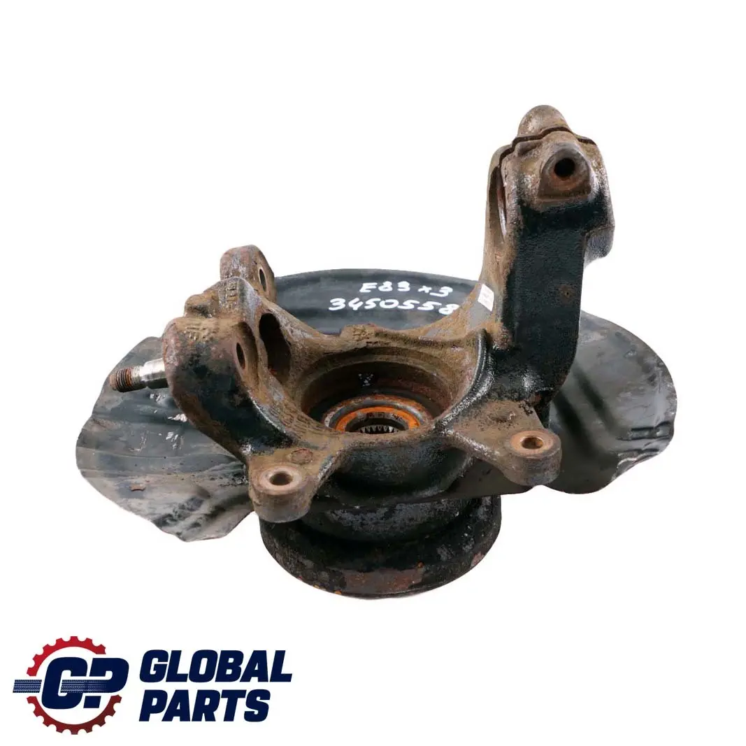 Front Right Suspension O/S Wheel Carrier Knuckle Hub to BMW X3 Series E83 with Part number 3450558 BMW X3 Series E83 Front Right Suspension O/S Wheel Carrier Knuckle Hub - SKU 3450558 - Part number 3450558