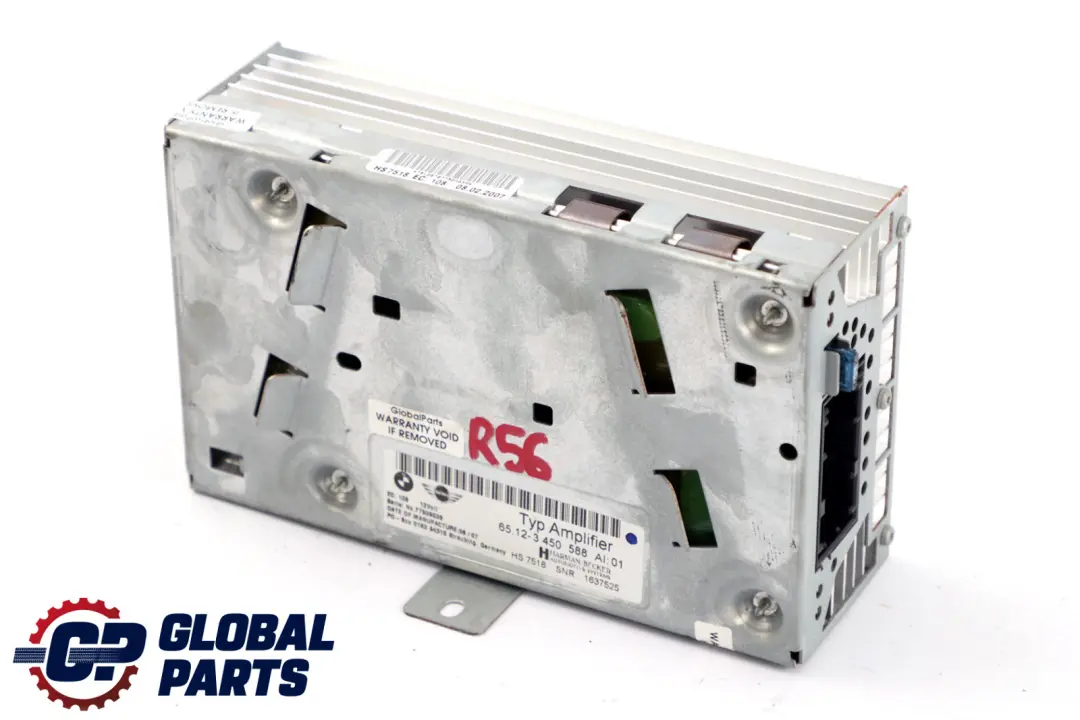 Mini Cooper R55 R56 Harman Becker Hi-Fi Audio System Amplifier - SKU 3450588 - Part number 3450756