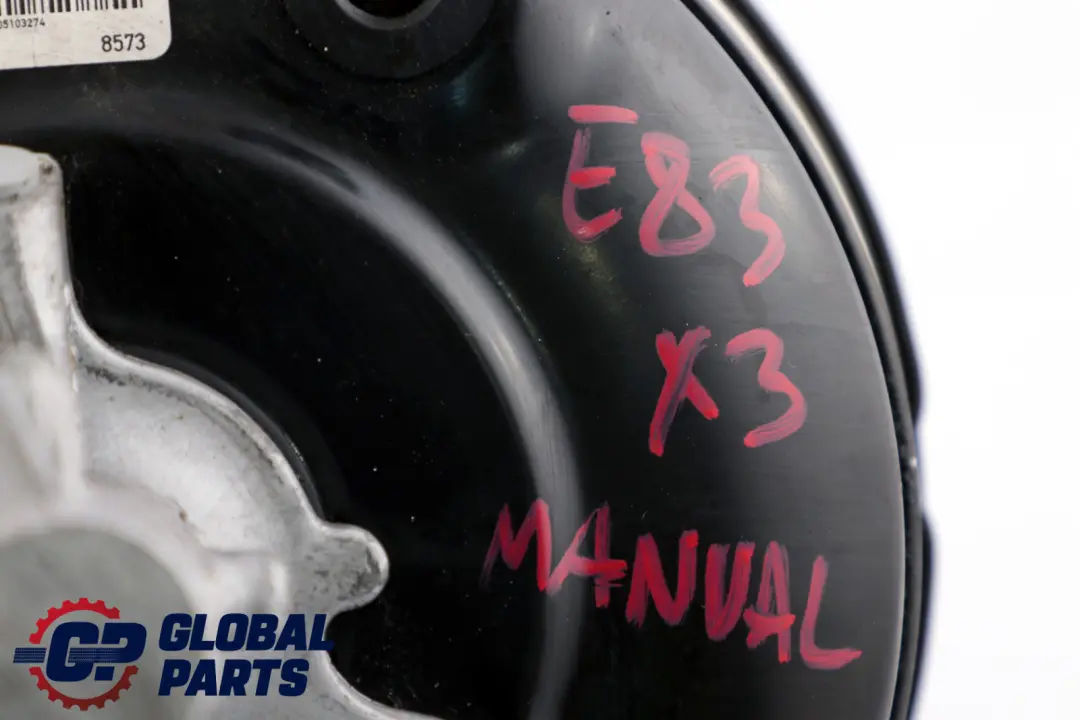 Brake Servo Unit Master Cylinder Manual to BMW X3 Series E83 with Part number 3450589 BMW X3 Series E83 Brake Servo Unit Master Cylinder Manual - SKU 3450589-3 - Part number 3450589