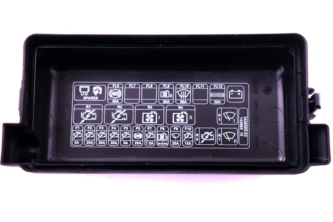 Fuse Box Electrical Control Unit to Mini Cooper Convertible R57 with Part number 3450646 Mini Cooper Convertible R57 Fuse Box Electrical Control Unit - SKU 3450646 - Part number 3450646