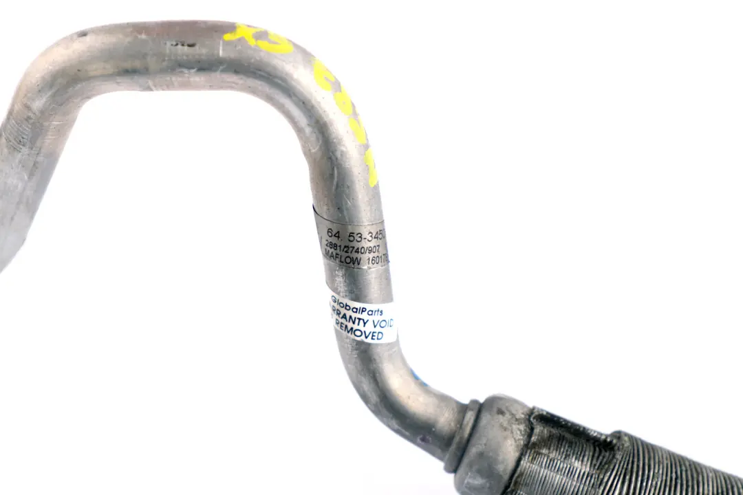 BMW E83 LCI 2.5si 3.0 si Tubo De aspiracion Evaporador Adaptador Plomo - SKU 3450902 - Número de pieza 3450902