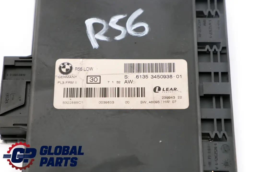 BMW Mini Cooper One R56 Footwell Light Module LOW ECU PL3 FRM II - SKU 3450938 - Part number 3450938