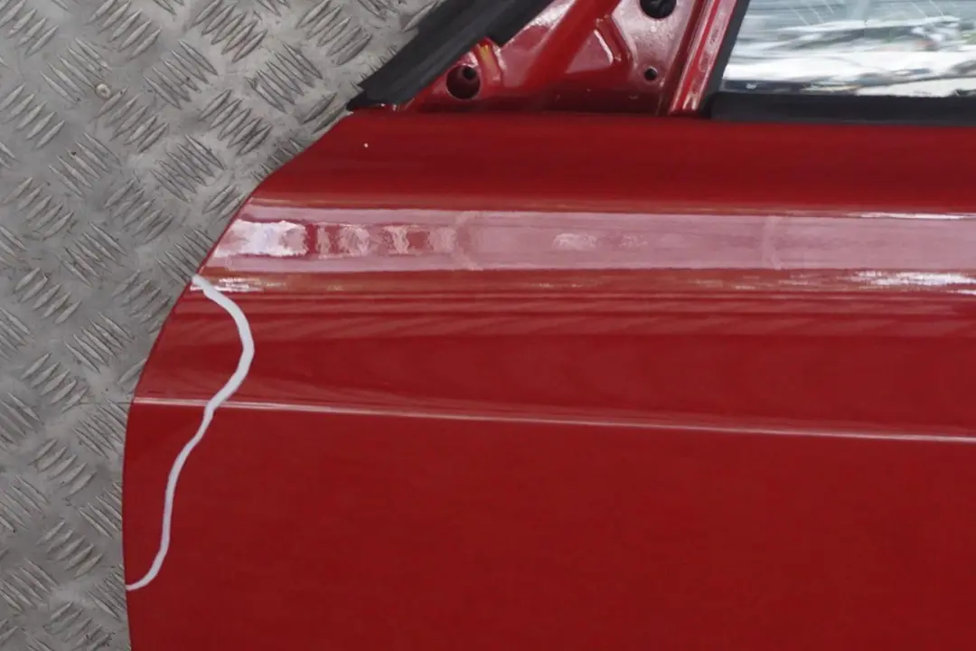 BMW X3 E83 Porta Anteriore Sinistra Rosso-Cremisi Karmesin Rosso - A61 - SKU 3451015-KAR1 - Numero di parte 3451015