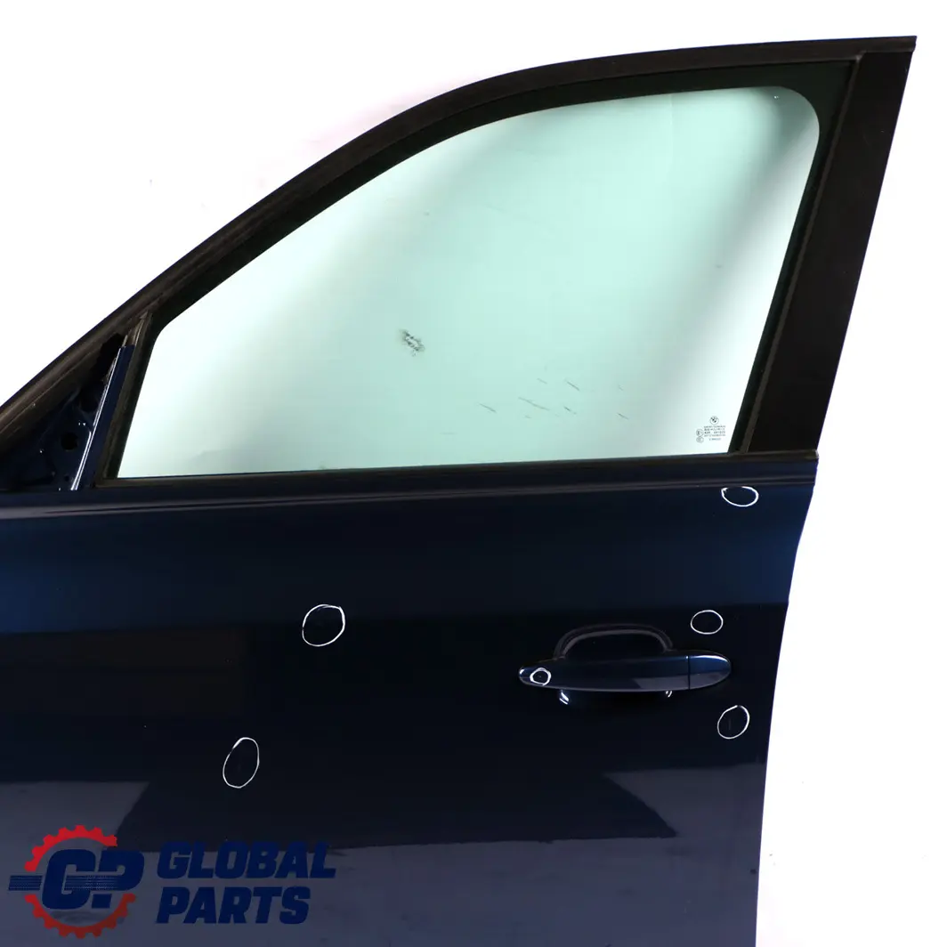 BMW X3 Series E83 Door Front Left N/S Mysticblau Mystic Blue Metallic - A07 - SKU 3451015-MYS - Part number 3451015