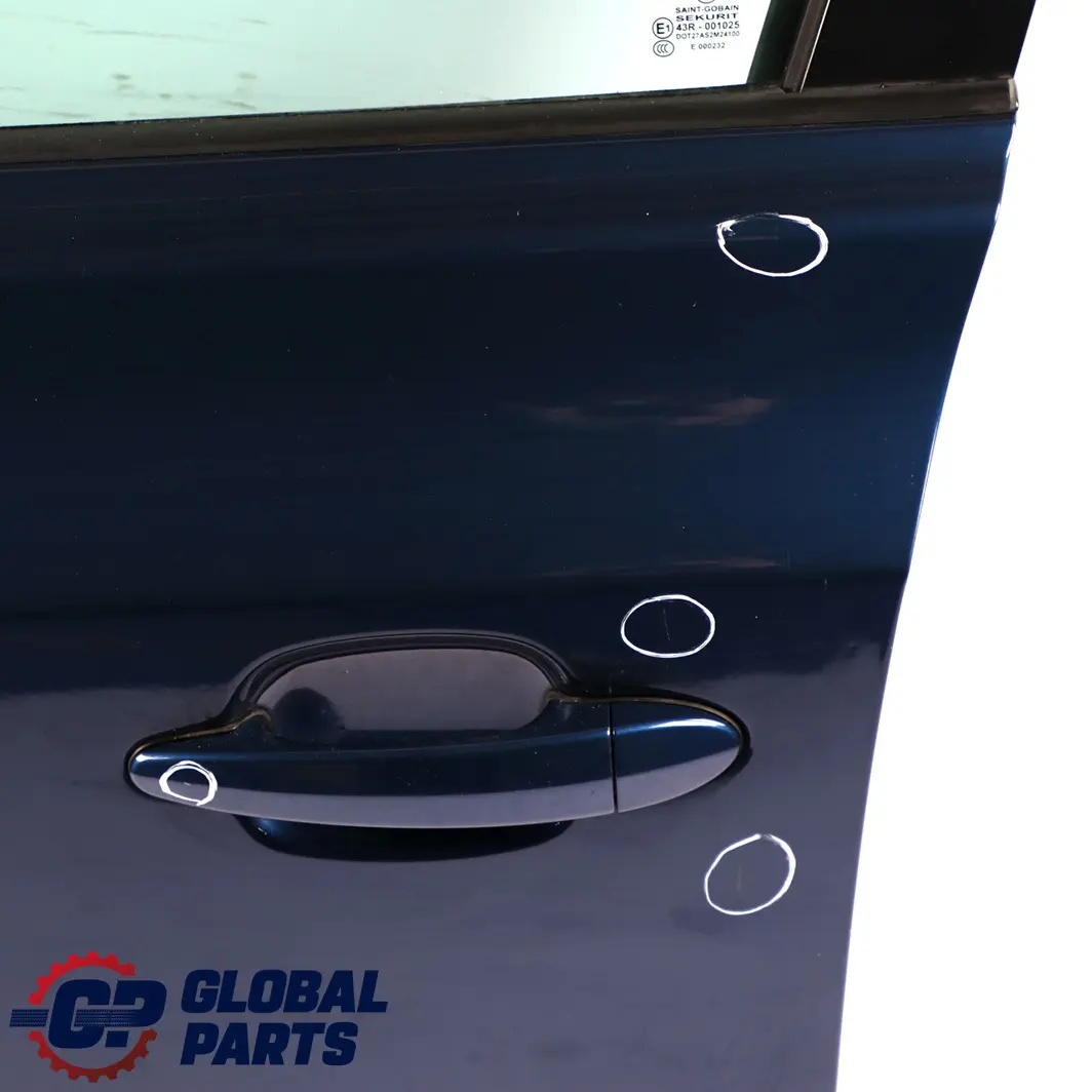 Door Front Left N/S Mysticblau Mystic Blue Metallic - A07 to BMW X3 Series E83 with Part number 3451015 BMW X3 Series E83 Door Front Left N/S Mysticblau Mystic Blue Metallic - A07 - SKU 3451015-MYS - Part number 3451015