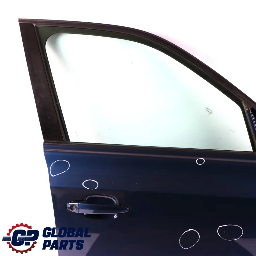 Door Front Right O/S Mysticblau Mystic Blue Metallic - A07 to BMW X3 Series E83 with Part number 3451016 BMW X3 Series E83 Door Front Right O/S Mysticblau Mystic Blue Metallic - A07 - SKU 3451016-MYS - Part number 3451016