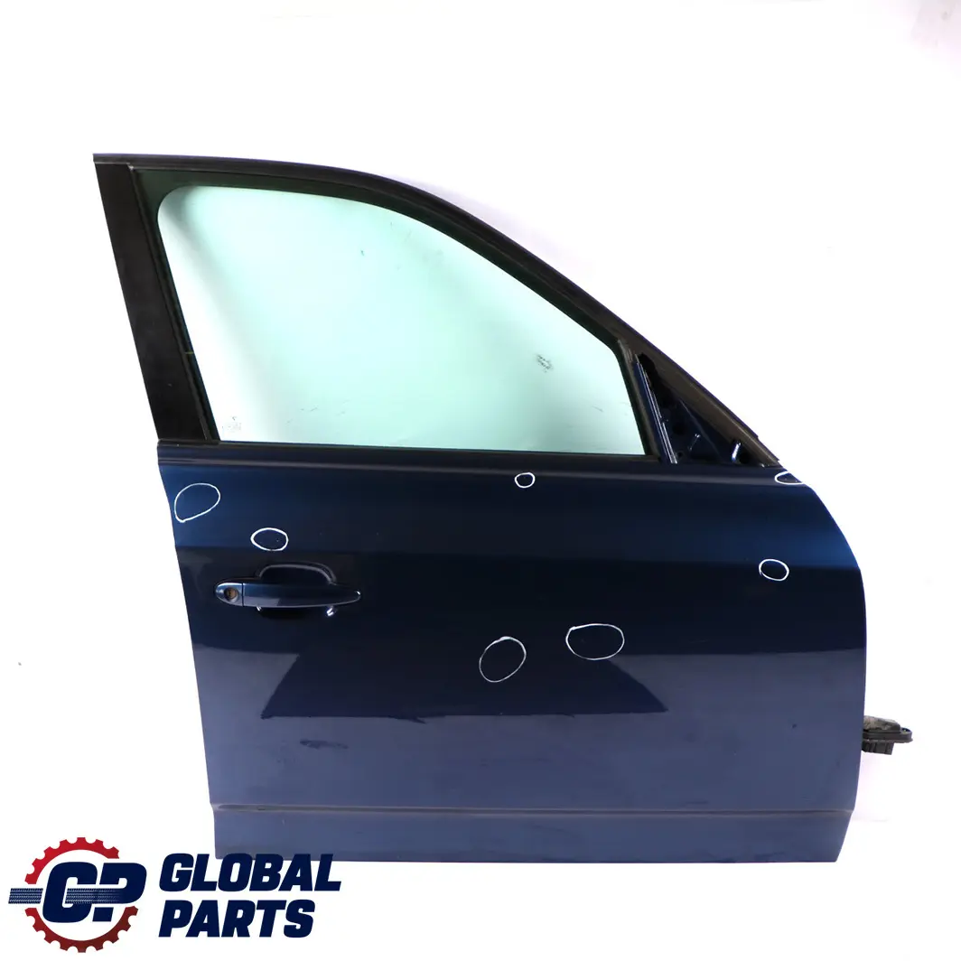 Door Front Right O/S Mysticblau Mystic Blue Metallic - A07 to BMW X3 Series E83 with Part number 3451016 BMW X3 Series E83 Door Front Right O/S Mysticblau Mystic Blue Metallic - A07 - SKU 3451016-MYS - Part number 3451016