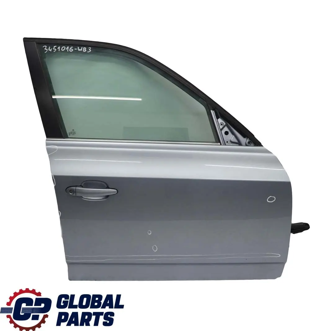 Door Front Right O/S Bluewater Blue Water Metallic - 896 to BMW X3 Series E83 3 with Part number 3451016 BMW X3 Series E83 3 Door Front Right O/S Bluewater Blue Water Metallic - 896 - SKU 3451016-WB3 - Part number 3451016