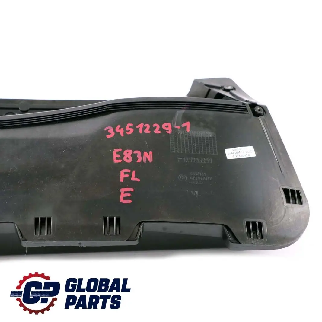 BMW X3 Series E83 LCI Door Panel Pocket Mount Left Front N/S Black - SKU 3451229-1 - Part number 3416149