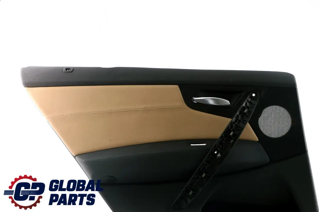 BMW X3 E83 LCI Rear Left N/S Door Card Lining Fabric Leather Black Beige - SKU 3451305 - Part number 3451305