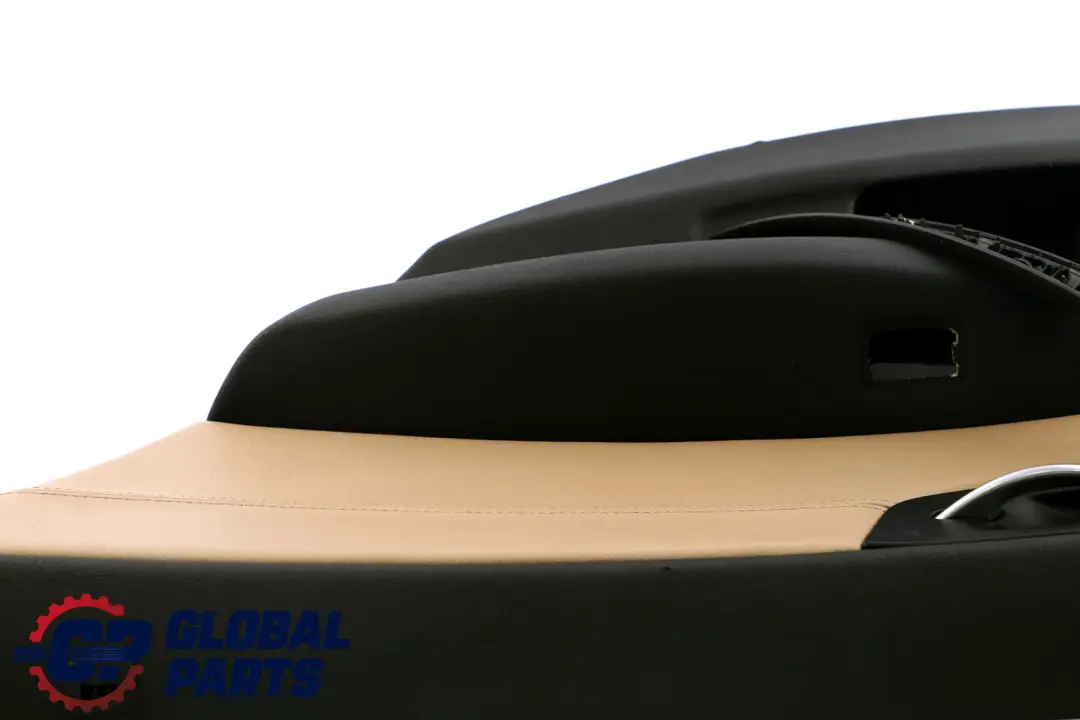 Trasera Derecha Forro de la tarjeta puerta tela cuero Negro Beige para BMW X3 E83 LCI con número de pieza 3451306 BMW X3 E83 LCI Trasera Derecha Forro de la tarjeta puerta tela cuero Negro Beige - SKU 3451306 - Número de pieza 3451306