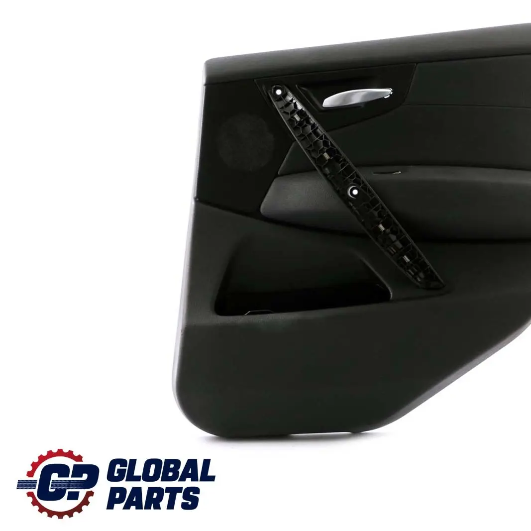 BMW X3 E83 LCI Garniture carte porte arriere droite Sensatec Vinyl Black - SKU 3451324 - Numéro de pièce 3451324
