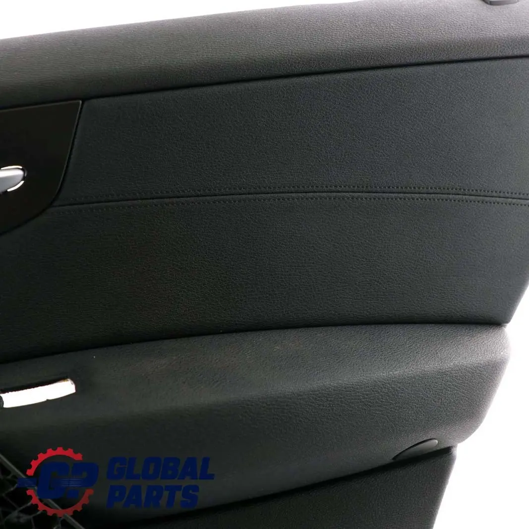 BMW X3 E83 LCI Garniture carte porte arriere droite Sensatec Vinyl Black - SKU 3451324 - Numéro de pièce 3451324