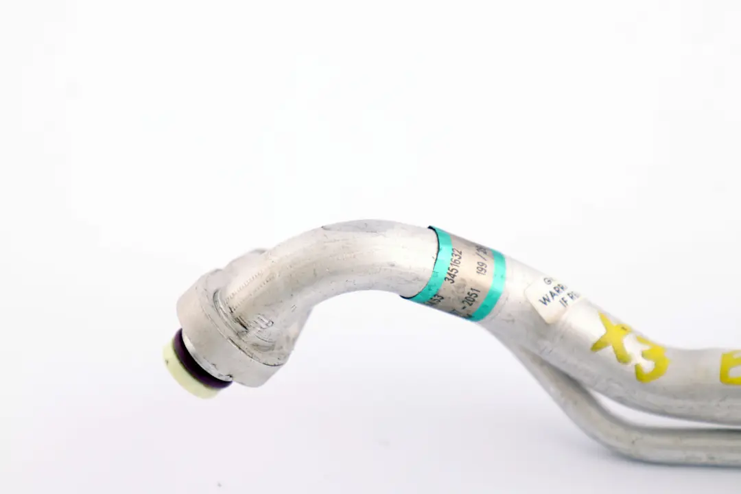 BMW X3 E83 Air Conditioning Coolant Aluminium Double Pipe Lines - SKU 3451632 - Part number 3451632
