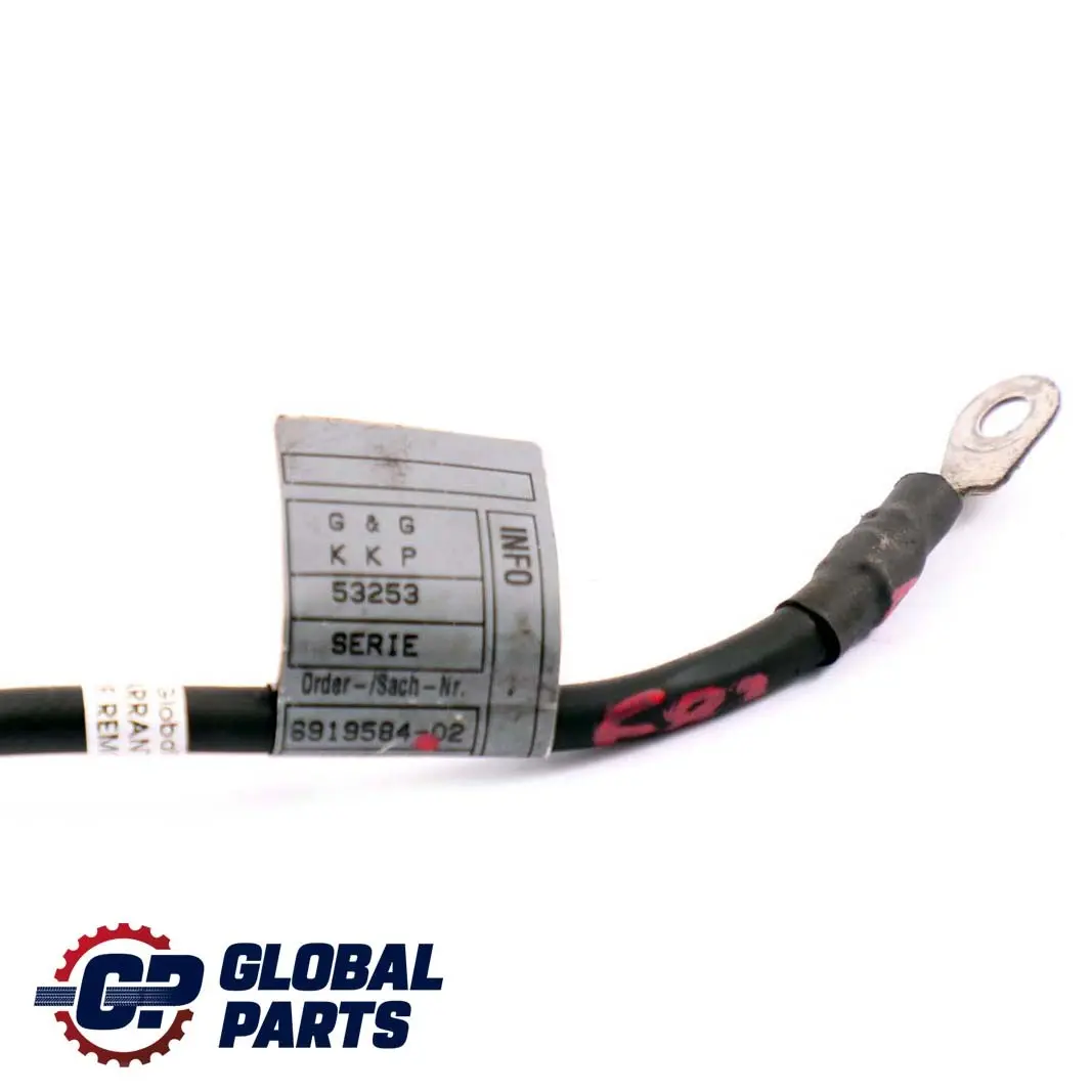 Tierra Cable Flujo Bateria El?ctrica Negativo 6919584 para BMW E46 X3 E83 LCI con número de pieza 3451658 BMW E46 X3 E83 LCI Tierra Cable Flujo Bateria El?ctrica Negativo 6919584 - SKU 3451658 - Número de pieza 3451658