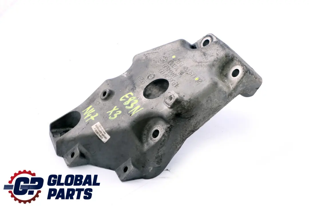 Łapa Mocowanie Wspornik Silnika Lewy Lewa do BMW X3 E83 LCI o numerze 3451673 BMW X3 E83 LCI Łapa Mocowanie Wspornik Silnika Lewy Lewa - SKU 3451673 - Numer Części 3451673