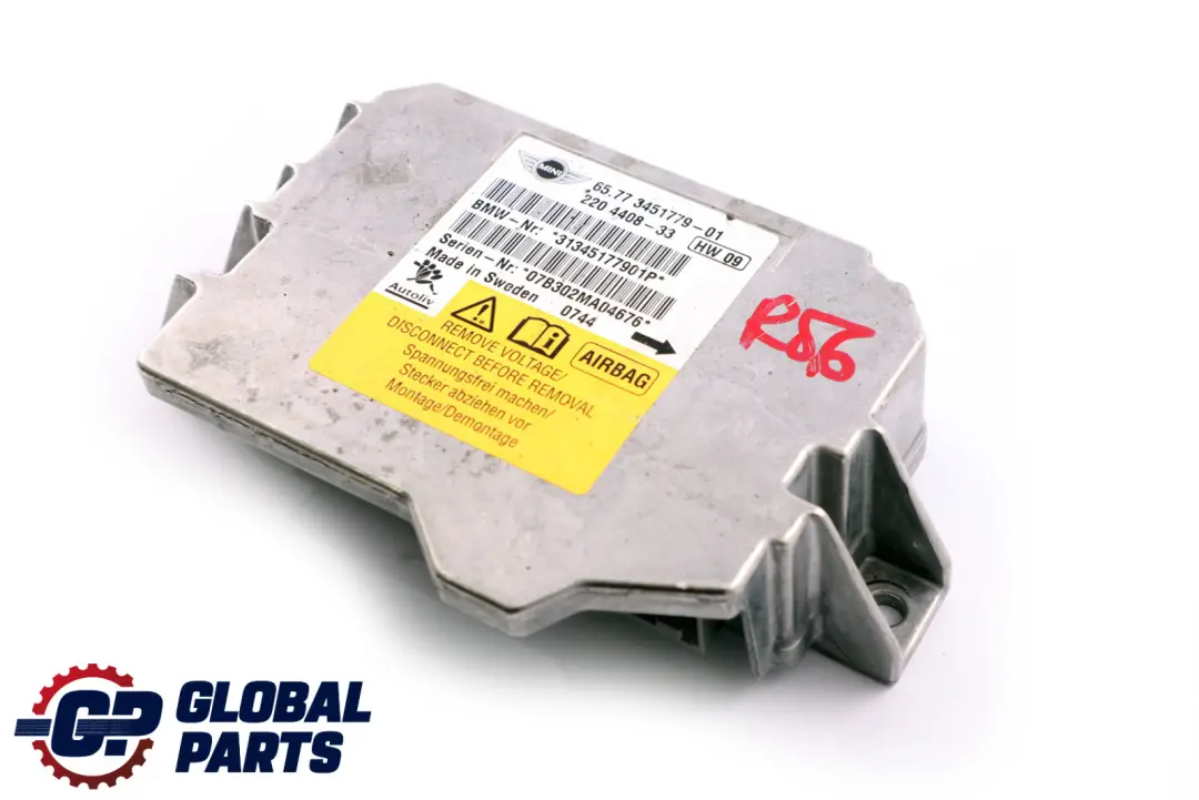 Modulo Aria ECU Unità Di Controllo per Mini Cooper One R55 R56 con numero di parte 3451779 Mini Cooper One R55 R56 Modulo Aria ECU Unità Di Controllo - SKU 3451779 - Numero di parte 3451779