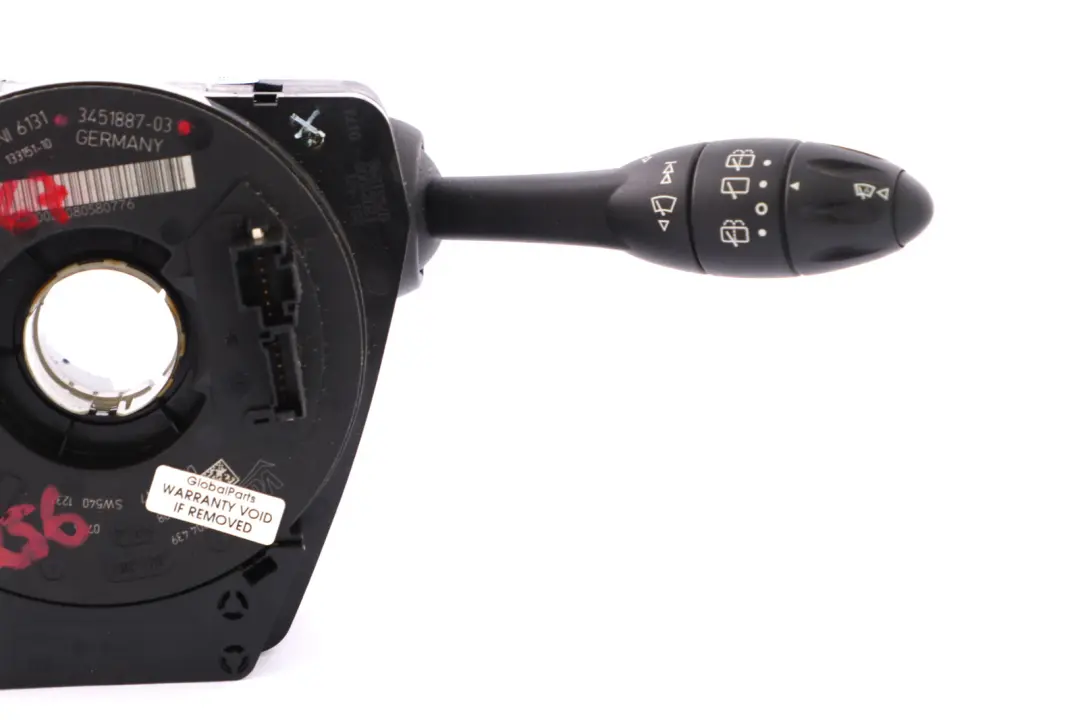 Switch Cluster Steering Column Stalk Wiper Slip to BMW Mini R55 R56 R60 with Part number 9253767 BMW Mini R55 R56 R60 Switch Cluster Steering Column Stalk Wiper Slip - SKU 3451887 - Part number 9253767