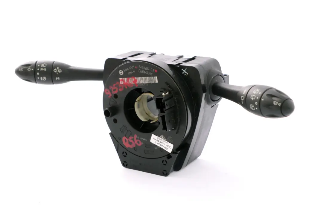 Switch Cluster Steering Column Stalk Wiper Slip to BMW Mini R55 R56 R60 with Part number 9253767 BMW Mini R55 R56 R60 Switch Cluster Steering Column Stalk Wiper Slip - SKU 3451887 - Part number 9253767