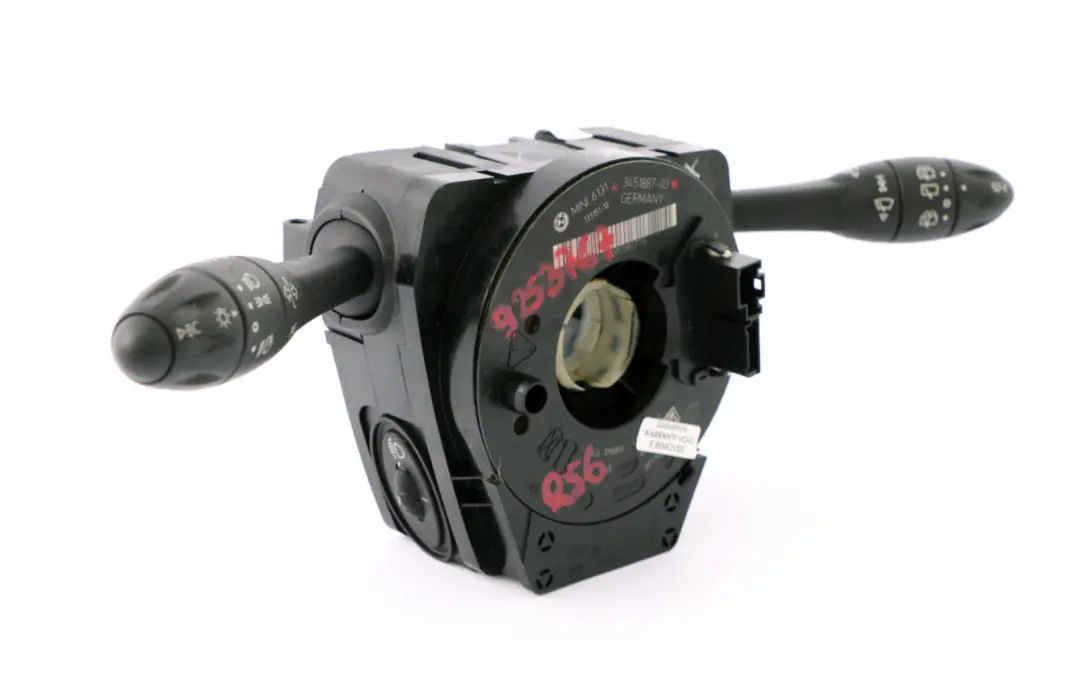 Switch Cluster Steering Column Stalk Wiper Slip to BMW Mini R55 R56 R60 with Part number 9253767 BMW Mini R55 R56 R60 Switch Cluster Steering Column Stalk Wiper Slip - SKU 3451887 - Part number 9253767