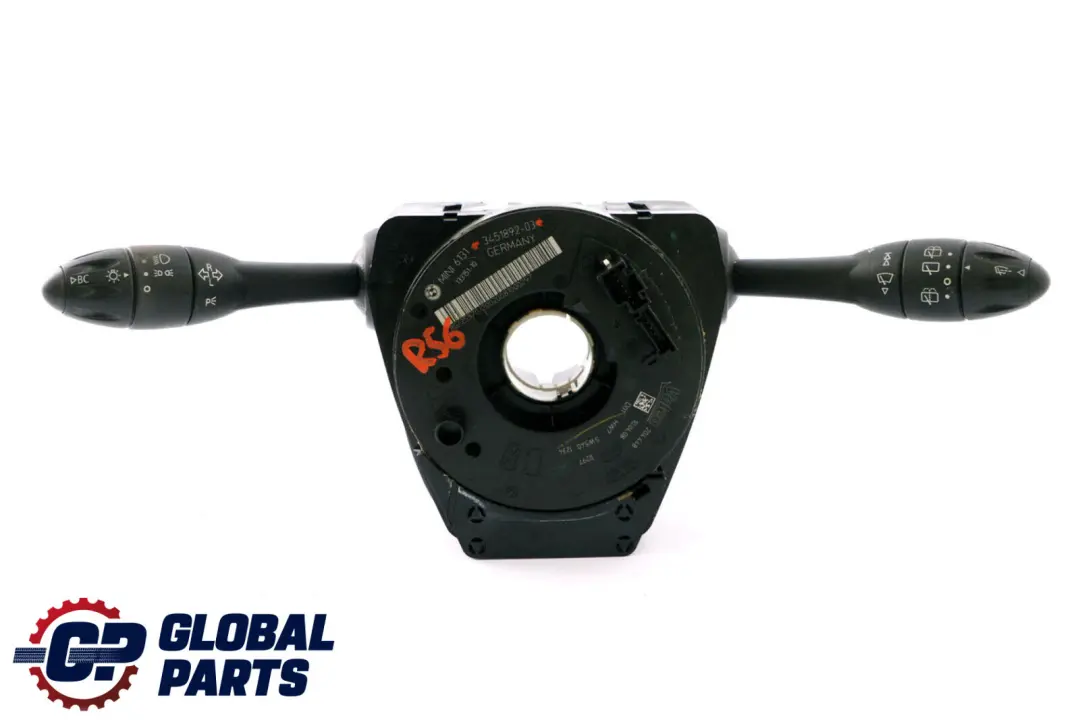 Interruttore cluster colonna sterzo Stalk tergicristallo Slip per Mini R55 R56 con numero di parte 3448435 Mini R55 R56 Interruttore cluster colonna sterzo Stalk tergicristallo Slip - SKU 3451892 - Numero di parte 3448435