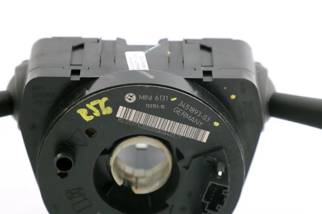 DSC Columna Dirección Cluster Anillo Stalk para Mini Cooper Uno R55 R56 con número de pieza 3451893 Mini Cooper Uno R55 R56 DSC Columna Dirección Cluster Anillo Stalk - SKU 3451893 - Número de pieza 3451893
