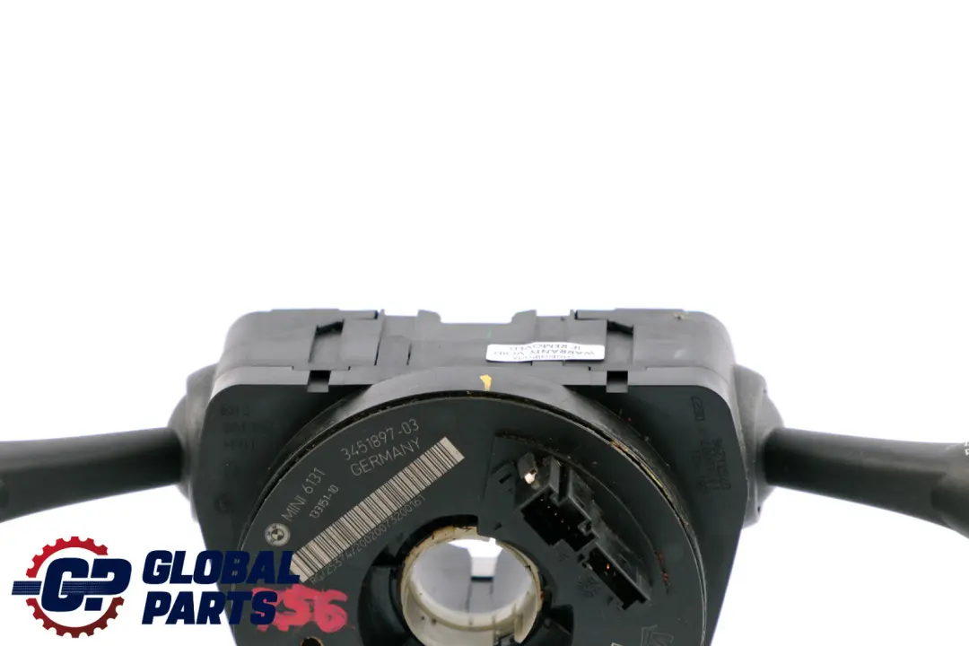 Columna De Direccion Interruptor Cluster Limpiaparabrisas Xenon para Mini R56 con número de pieza 3451897 Mini R56 Columna De Direccion Interruptor Cluster Limpiaparabrisas Xenon - SKU 3451897 - Número de pieza 3451897