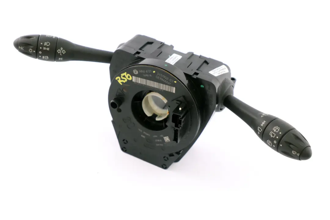 Steering Column Switch Cluster Wiper Stalk Xenon to Mini Cooper R55 R56 with Part number 3451902 Mini Cooper R55 R56 Steering Column Switch Cluster Wiper Stalk Xenon - SKU 3451902 - Part number 3451902
