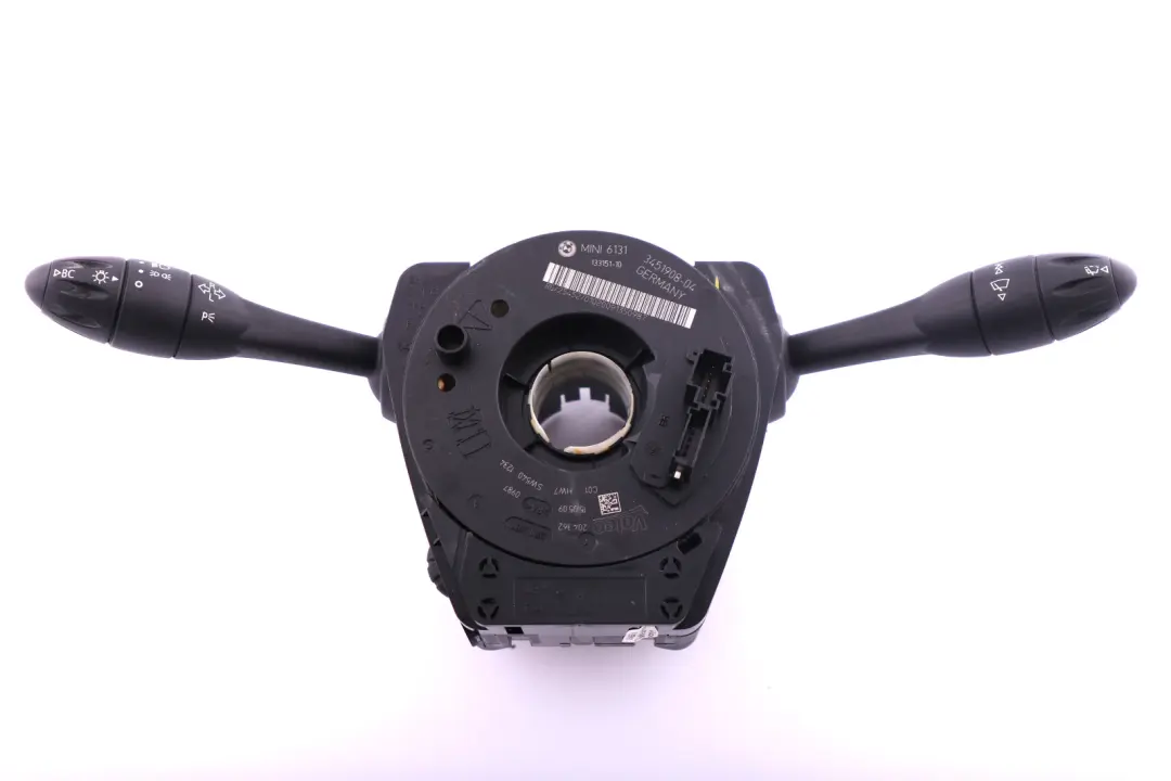 Steering Column Switch Cluster Wiper Stalk to BMW Mini Cooper R57 R58 R59 with Part number 3451908 BMW Mini Cooper R57 R58 R59 Steering Column Switch Cluster Wiper Stalk - SKU 3451908 - Part number 3451908