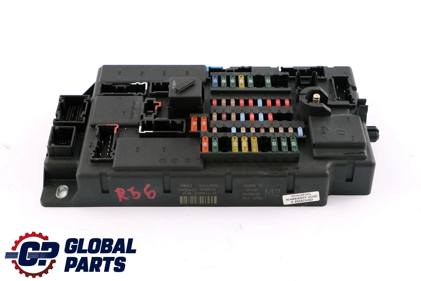 BMW Mini Cooper R56 High SPEG PL3 DC/DC M2 Fuse Distribution Box 3451924