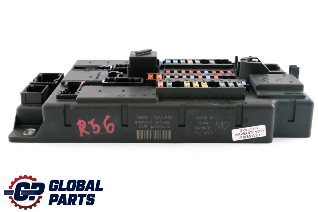 BMW Mini Cooper R56 High SPEG PL3 DC/DC M2 Fuse Distribution Box - SKU 3451924 - Part number 3451924