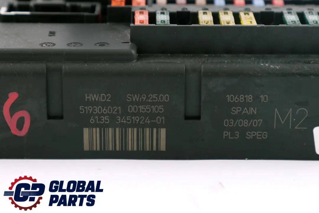 High SPEG PL3 DC/DC M2 Fuse Distribution Box to BMW Mini Cooper R56 with Part number 3451924 BMW Mini Cooper R56 High SPEG PL3 DC/DC M2 Fuse Distribution Box - SKU 3451924 - Part number 3451924