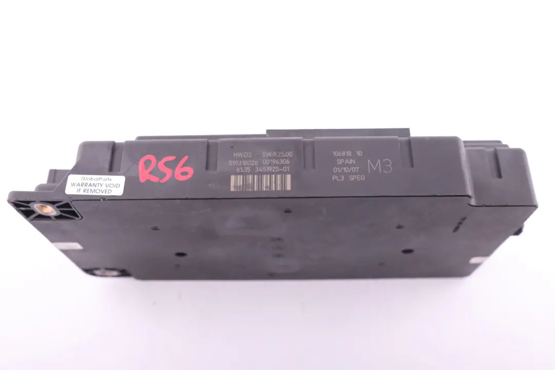 High SPEG DC/DC M3 Fuse Distribution Box to Mini Cooper One R56 with Part number 3451925 Mini Cooper One R56 High SPEG DC/DC M3 Fuse Distribution Box - SKU 3451925 - Part number 3451925