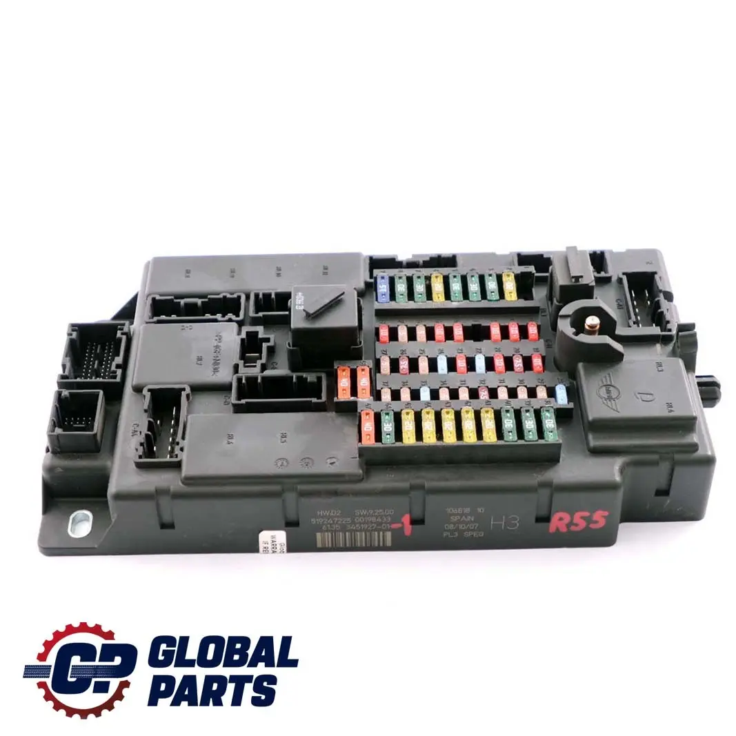 High SPEG DC/DC H3 Caja De distribucion De fusibles para Mini Cooper One R55 con número de pieza 3451927 Mini Cooper One R55 High SPEG DC/DC H3 Caja De distribucion De fusibles - SKU 3451927-1 - Número de pieza 3451927