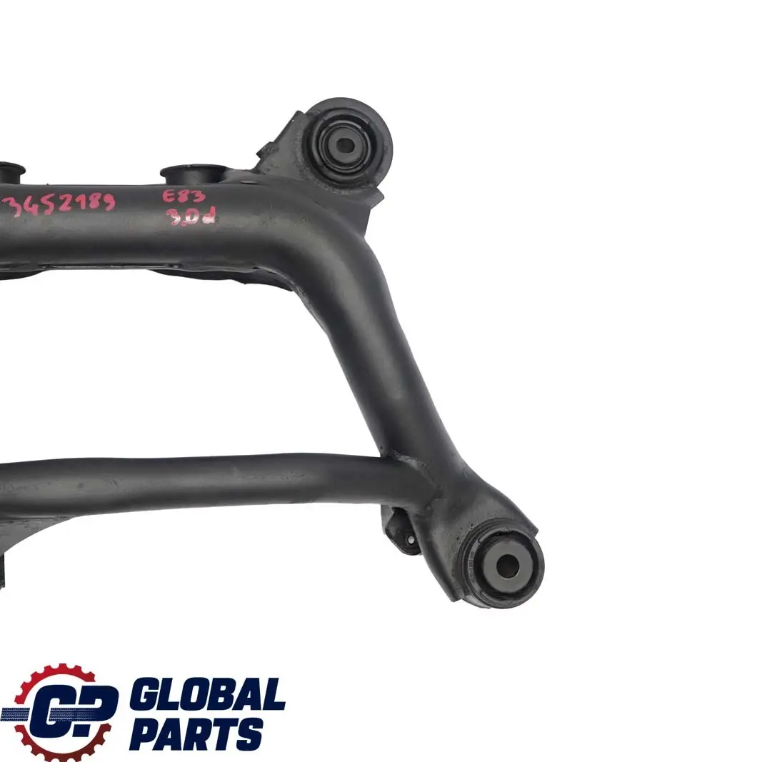 M57N2 Essieu Arrière Suspension Diff Carrier Support Subframe pour BMW X3 E83 3.0d à propos du numéro de pièce 3452189 BMW X3 E83 3.0d M57N2 Essieu Arrière Suspension Diff Carrier Support Subframe - SKU 3452189 - Numéro de pièce 3452189