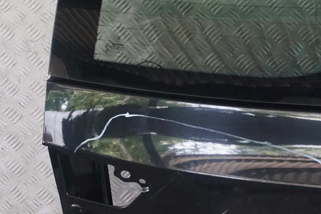 BMW X3 Series E83 Rear Boot Trunk Lid Tailgate Boot Lid Black Sapphire - SKU 3452197-BS - Part number 3452197