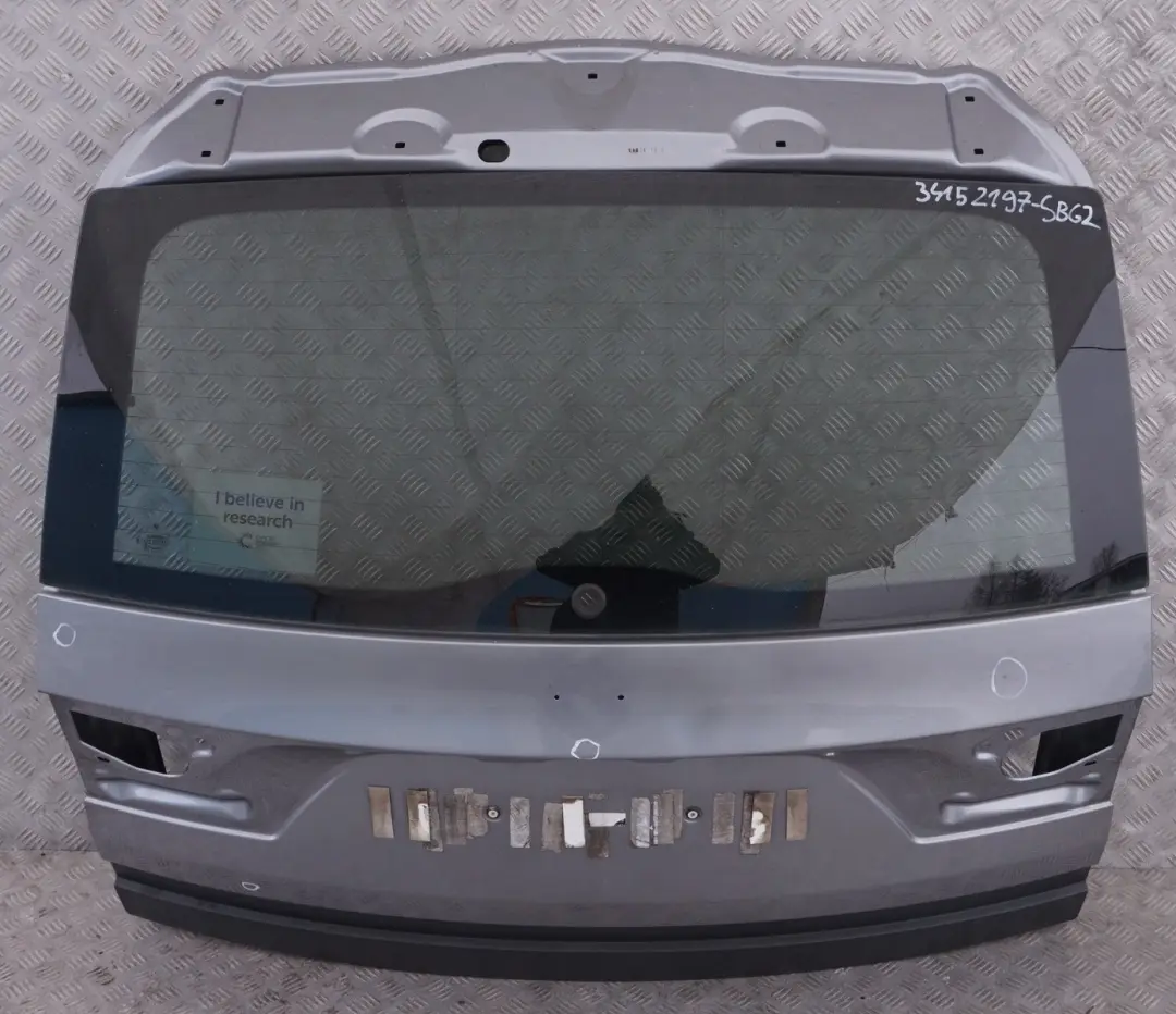 Boot Trunk Lid Tailgate Boot Lid Silbergrau Silver Gre to BMW X3 SERIES 2 E83 Rear with Part number 3452197 BMW X3 SERIES 2 E83 Rear Boot Trunk Lid Tailgate Boot Lid Silbergrau Silver Gre - SKU 3452197-SBG2 - Part number 3452197